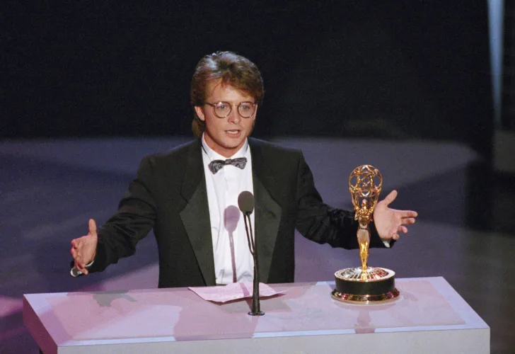 Photo of the Day: Michael J. Fox Emmy 1987